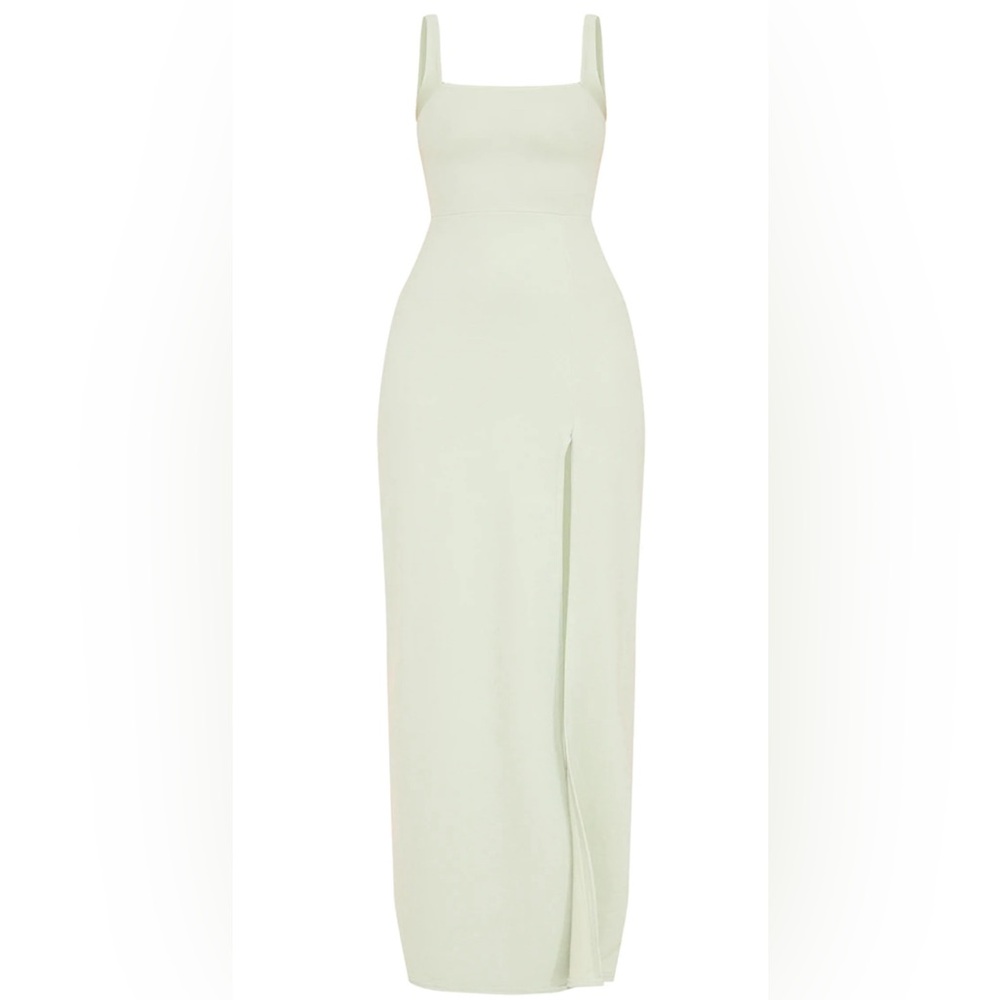 Pretty Little Things Straight Neck Maxi Dress - Picture 4 of 10